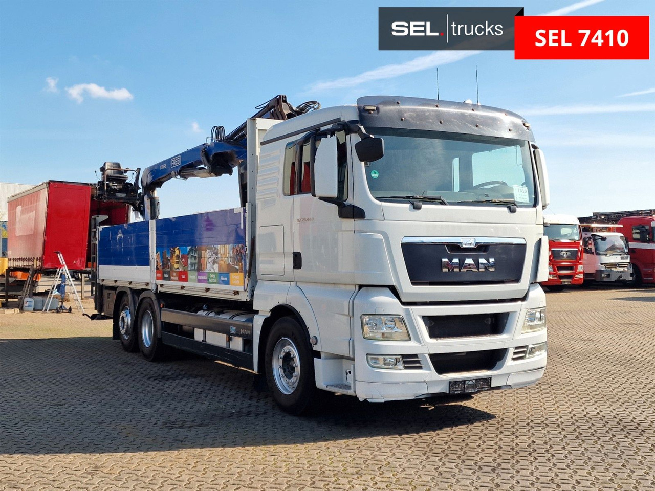 MAN TGX 26.440 6X2-2 LL /Intarder /Fassi /Lenkachse - Camión grúa: foto 3 MAN TGX 26.440 6X2-2 LL /Intarder /Fassi /Lenkachse - Camión grúa: foto 3