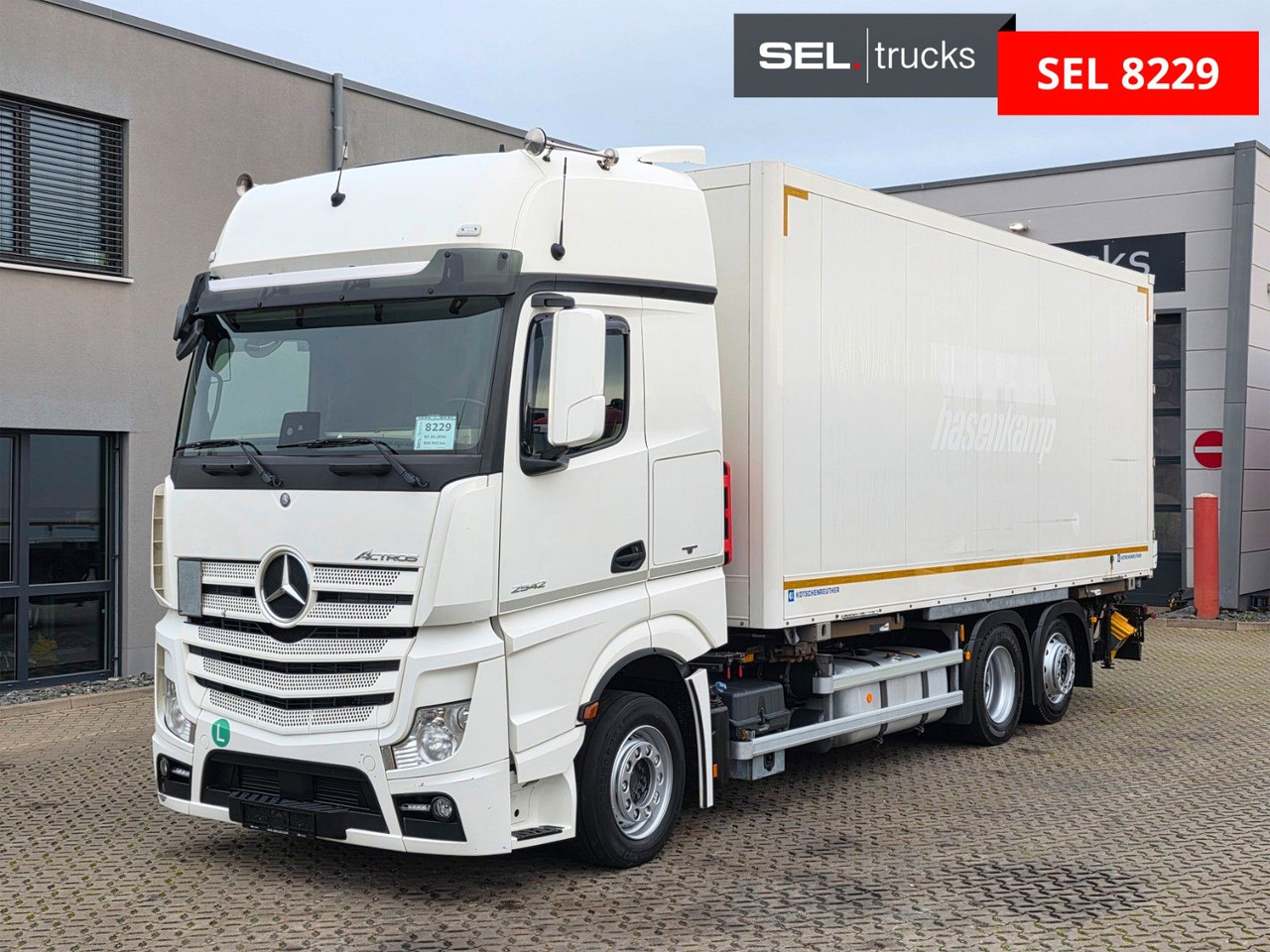 Mercedes-Benz Actros 2542 / Standklima / Ldbw / Lenkachse - Camión portacontenedore/ Intercambiable: foto 1 Mercedes-Benz Actros 2542 / Standklima / Ldbw / Lenkachse - Camión portacontenedore/ Intercambiable: foto 1