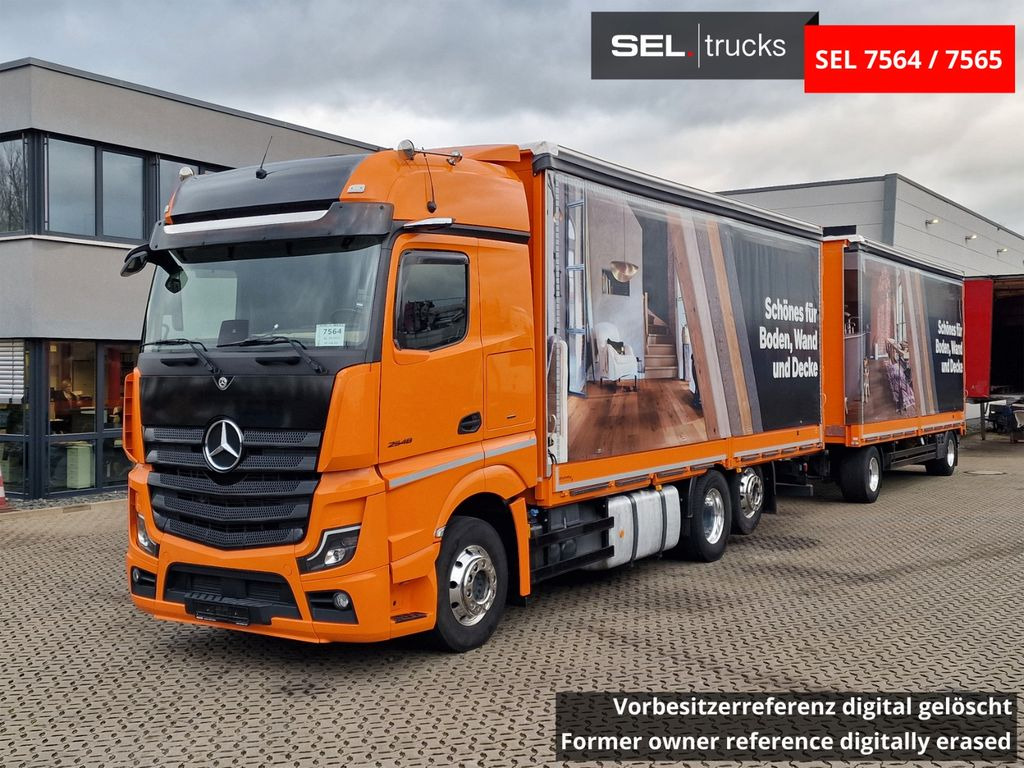 Mercedes-Benz Actros 2548 / Retarder - Camión lona: foto 1 Mercedes-Benz Actros 2548 / Retarder - Camión lona: foto 1