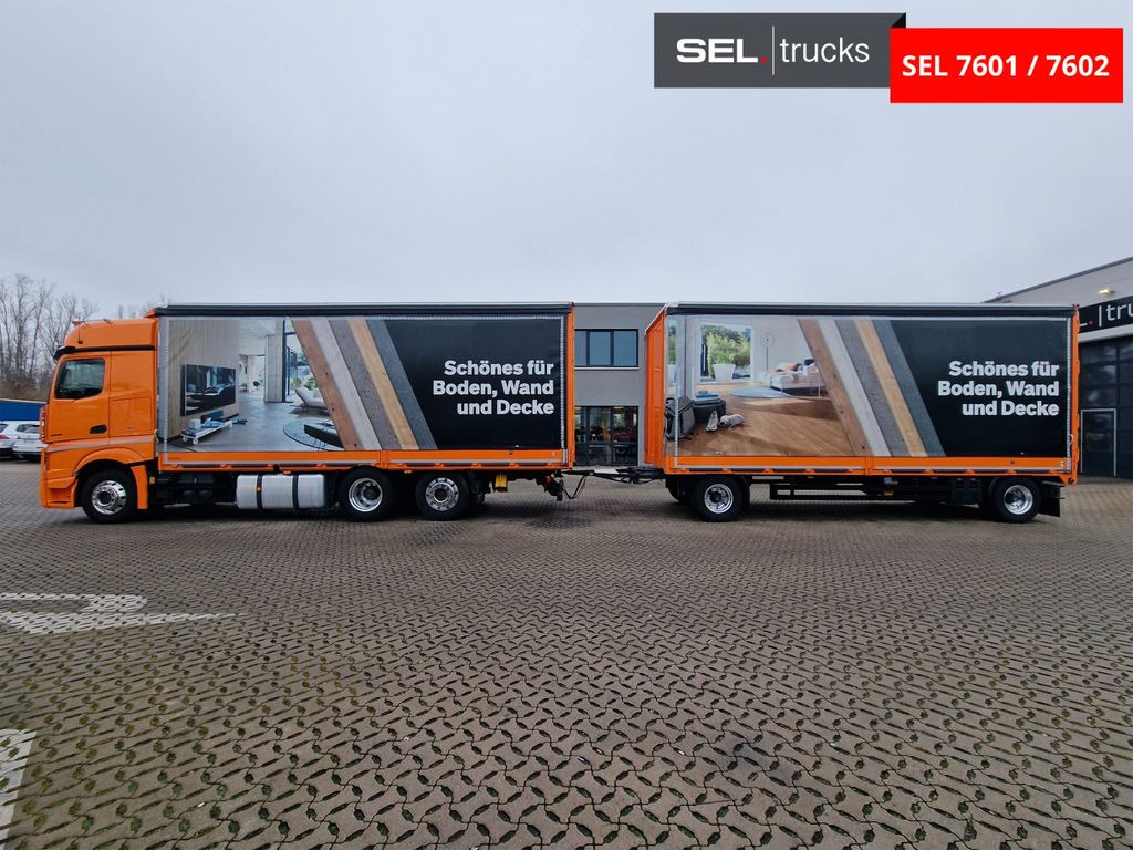 Camión lona Mercedes-Benz Actros 2548 / Retarder / Aluklappen / Euro 6E Mercedes-Benz Actros 2548 / Retarder / Aluklappen / Euro 6E: foto 8