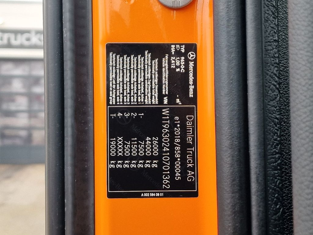 Camión lona Mercedes-Benz Actros 2548 / Retarder / Aluklappen / Euro 6E Mercedes-Benz Actros 2548 / Retarder / Aluklappen / Euro 6E: foto 13