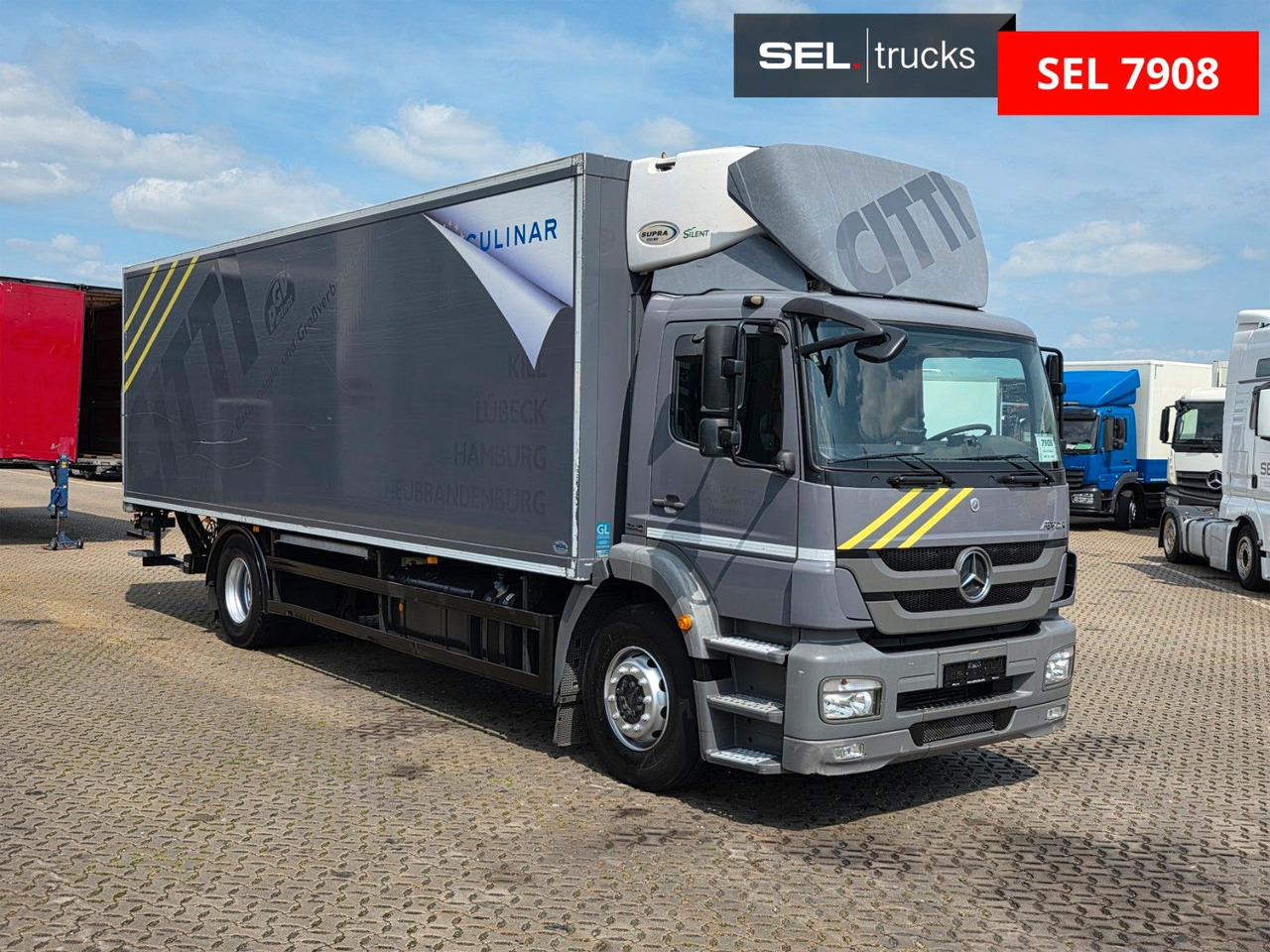 Mercedes-Benz Axor 1824L / Ladebordwand / Carrier Supra 950Mt - Camión frigorífico: foto 3 Mercedes-Benz Axor 1824L / Ladebordwand / Carrier Supra 950Mt - Camión frigorífico: foto 3