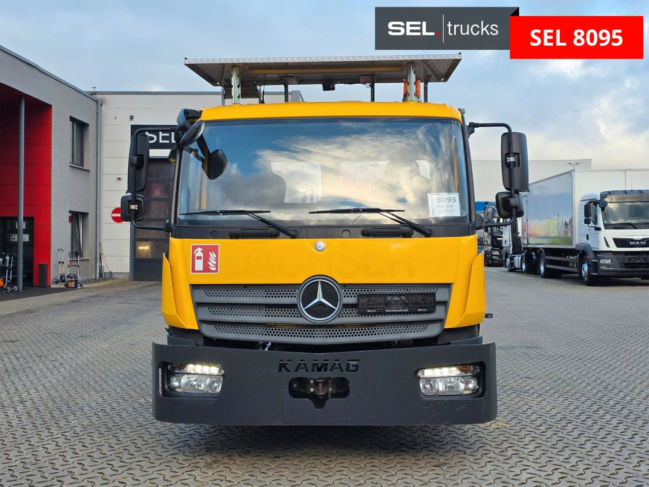 Mercedes-Benz Kamag WBH25 / Umsetzer (Mafi/Terberg) - Camión portacontenedore/ Intercambiable: foto 2 Mercedes-Benz Kamag WBH25 / Umsetzer (Mafi/Terberg) - Camión portacontenedore/ Intercambiable: foto 2