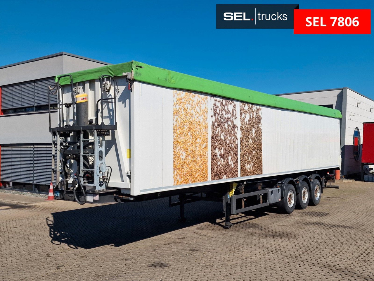 Reisch RHKS-3-AG13 / Alu-Felgen / Liftachse / 80m³ - Semirremolque volquete: foto 1 Reisch RHKS-3-AG13 / Alu-Felgen / Liftachse / 80m³ - Semirremolque volquete: foto 1