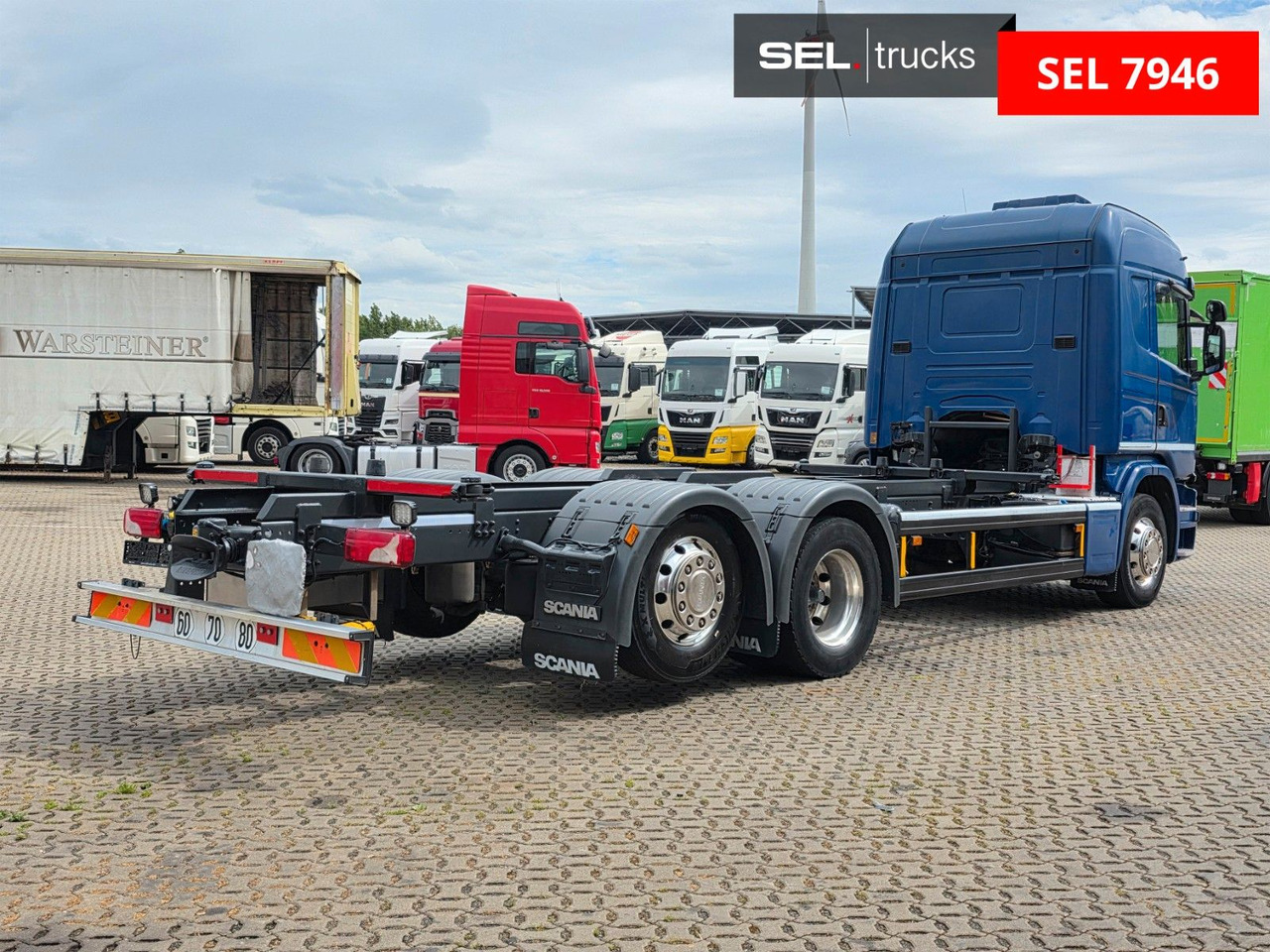 Scania G 410 LB6X2*4MNB / Retarder/PTO/ADR/Lenkachse - Camión portacontenedore/ Intercambiable: foto 5 Scania G 410 LB6X2*4MNB / Retarder/PTO/ADR/Lenkachse - Camión portacontenedore/ Intercambiable: foto 5
