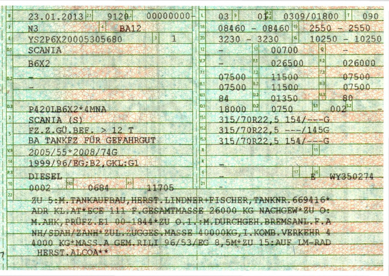 Camión chasis Scania P420 LB6X2*4MNA / Retarder / PTO / ADR: foto 50 Camión chasis Scania P420 LB6X2*4MNA / Retarder / PTO / ADR: foto 50