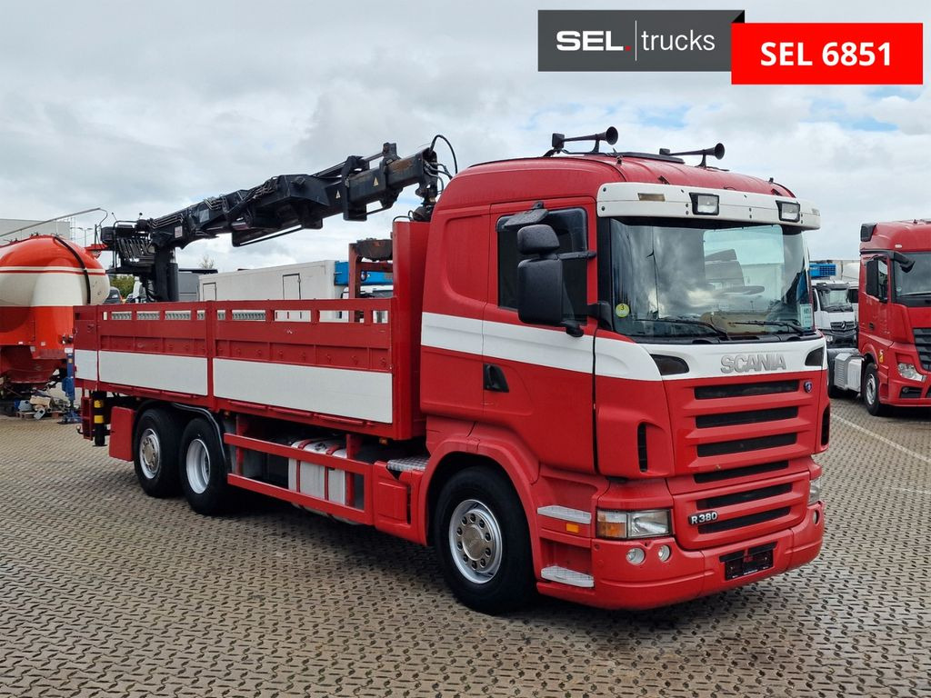 Scania R 380 LB6X2*4MNA / Retarder / HIAB / Lenkachse - Camión grúa, Camión caja abierta: foto 3 Scania R 380 LB6X2*4MNA / Retarder / HIAB / Lenkachse - Camión grúa, Camión caja abierta: foto 3