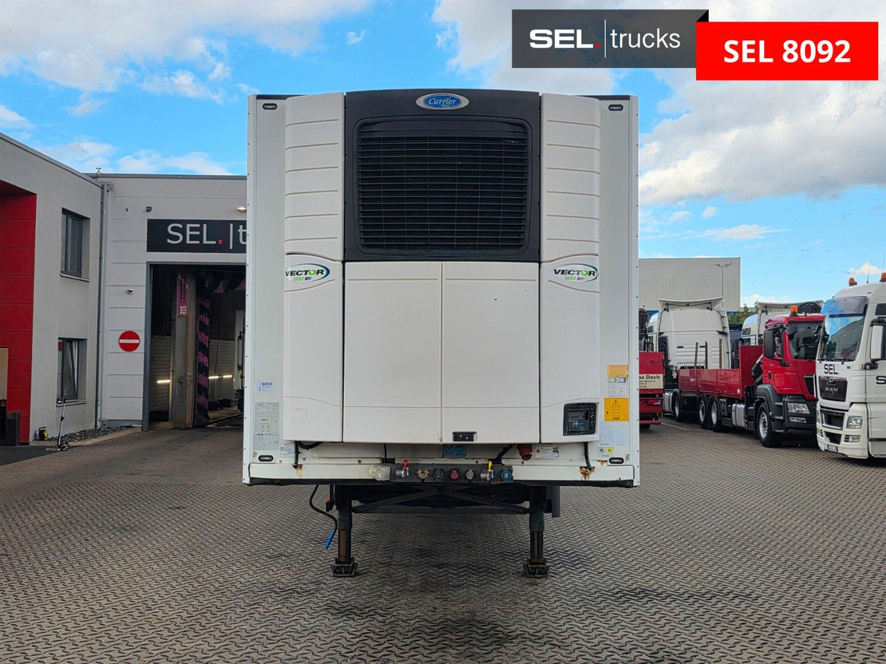 Schmitz Cargobull SKO 10/LZG-FP 45 COOL / Ldbw /2 Kammern /Carrier - Semirremolque frigorífico: foto 2 Schmitz Cargobull SKO 10/LZG-FP 45 COOL / Ldbw /2 Kammern /Carrier - Semirremolque frigorífico: foto 2