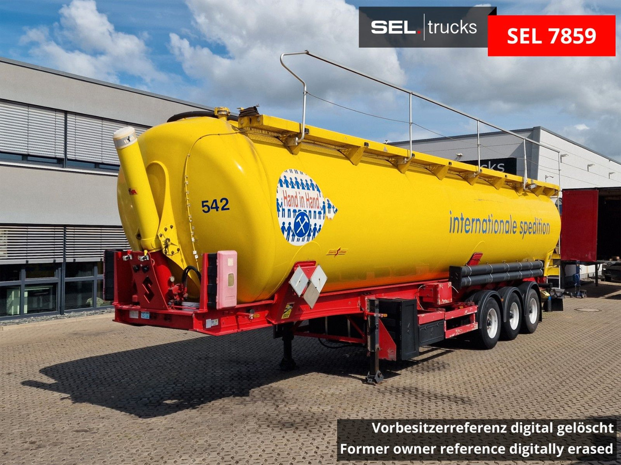 Spitzer SK 2766 CAL GGVS / Kippsilo / 66m3 / ADR AT - Semirremolque silo: foto 1 Spitzer SK 2766 CAL GGVS / Kippsilo / 66m3 / ADR AT - Semirremolque silo: foto 1