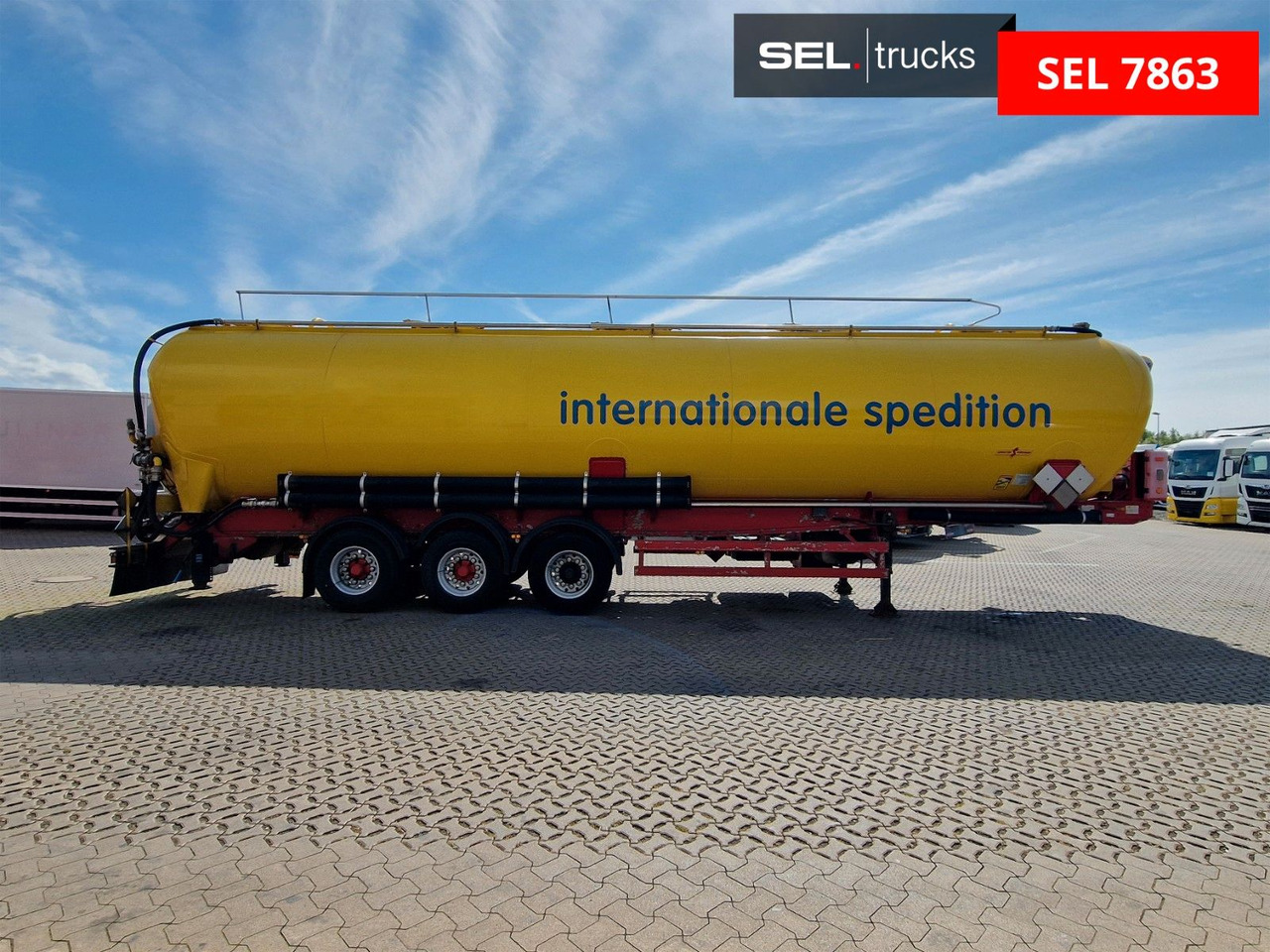 Spitzer SK2766 CAL GGVS / Kippsilo / 66m3 / ADR AT - Semirremolque silo: foto 4 Spitzer SK2766 CAL GGVS / Kippsilo / 66m3 / ADR AT - Semirremolque silo: foto 4