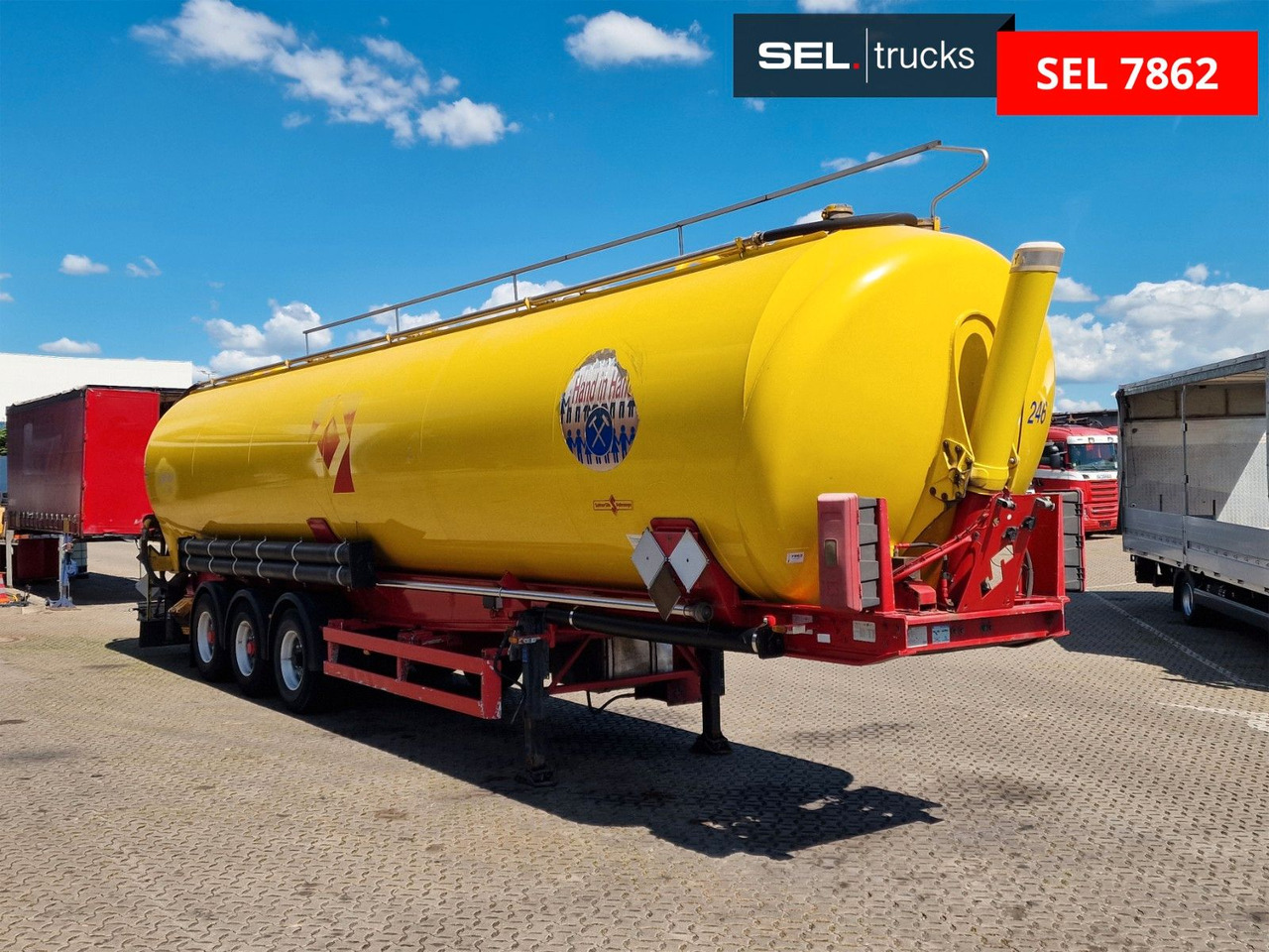 Spitzer SK2766CAL GGVS / Kippsilo / Alu / ADR AT / 66m³ - Semirremolque silo: foto 3 Spitzer SK2766CAL GGVS / Kippsilo / Alu / ADR AT / 66m³ - Semirremolque silo: foto 3