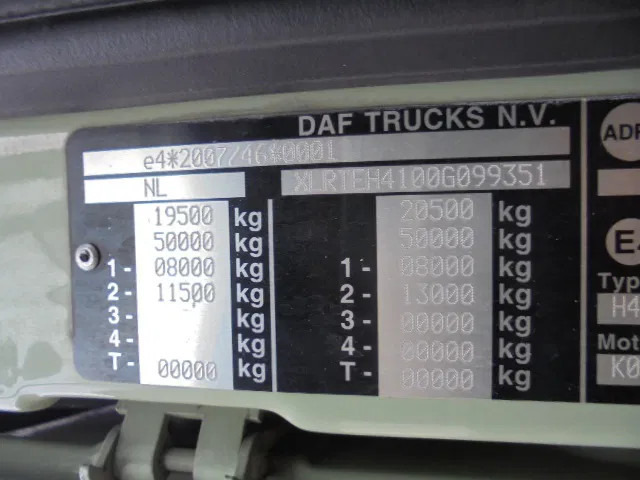 Cabeza tractora DAF XF 440 FT NL TRUCK: foto 14