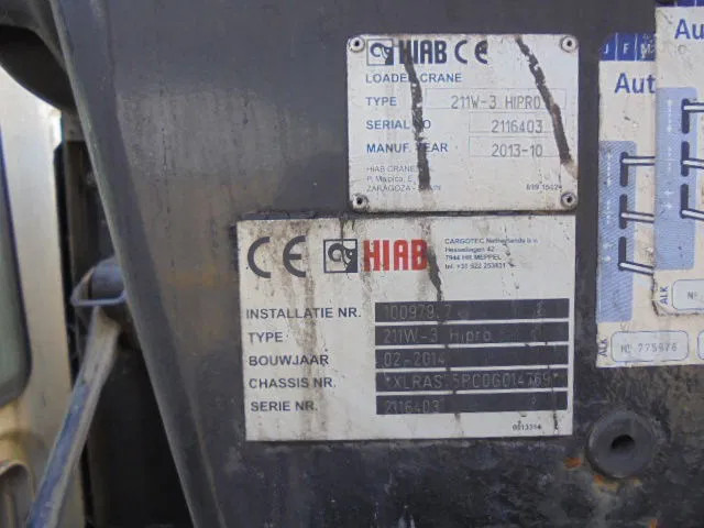 Camión grúa DAF CF 310 EEV 6X2 NL KENTEKEN: foto 14