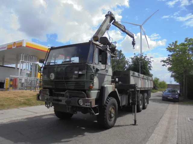DAF YHZ 2300 6X6 + HIAB CRANE - Camión caja abierta, Camión grúa: foto 1 DAF YHZ 2300 6X6 + HIAB CRANE - Camión caja abierta, Camión grúa: foto 1