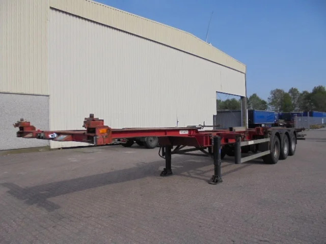 Groenewegen 40CC-16-27TUN - Semirremolque portacontenedore/ Intercambiable: foto 1 Groenewegen 40CC-16-27TUN - Semirremolque portacontenedore/ Intercambiable: foto 1