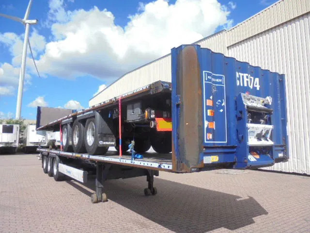 Krone SD MET RONG GATEN NL TRAILER 16x IN STOCK BLACK FRIDAY SELL - Semirremolque plataforma/ Caja abierta: foto 1 Krone SD MET RONG GATEN NL TRAILER 16x IN STOCK BLACK FRIDAY SELL - Semirremolque plataforma/ Caja abierta: foto 1