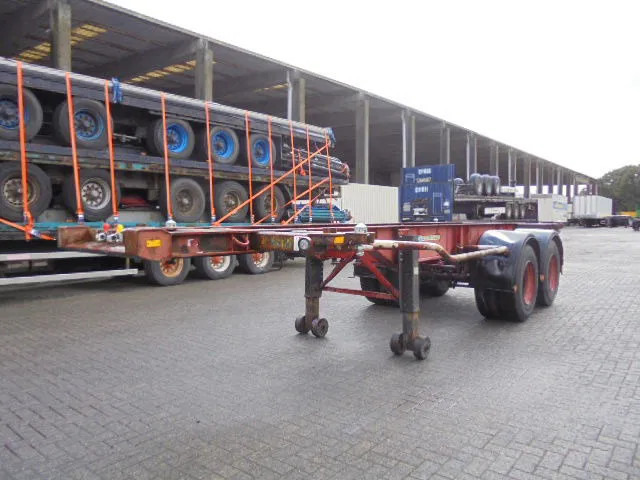 Krone SZC 20 Z STEEL SUSPENSION - Semirremolque portacontenedore/ Intercambiable: foto 1 Krone SZC 20 Z STEEL SUSPENSION - Semirremolque portacontenedore/ Intercambiable: foto 1
