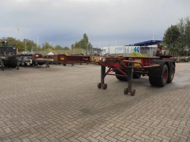 Krone SZC 20 Z STEEL SUSPENSION - Semirremolque portacontenedore/ Intercambiable: foto 1 Krone SZC 20 Z STEEL SUSPENSION - Semirremolque portacontenedore/ Intercambiable: foto 1