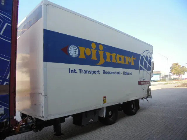 Pacton MXD218 - Remolque caja cerrada: foto 1 Pacton MXD218 - Remolque caja cerrada: foto 1