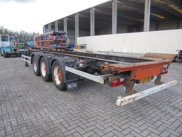 Pacton T3 007 45 FT NL KENTEKEN 10X IN STOCK - Semirremolque portacontenedore/ Intercambiable: foto 3 Pacton T3 007 45 FT NL KENTEKEN 10X IN STOCK - Semirremolque portacontenedore/ Intercambiable: foto 3