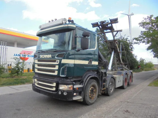 Scania R420 LB 8X2 LIFTAS - Camión con equipo de cable, Camión grúa: foto 1 Scania R420 LB 8X2 LIFTAS - Camión con equipo de cable, Camión grúa: foto 1