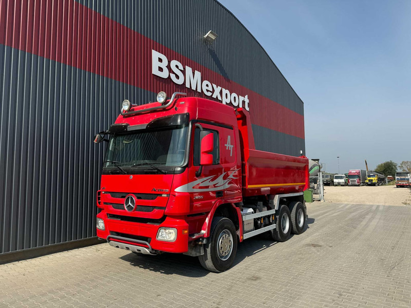 Camión volquete Mercedes-Benz Actros 2655 V8 full steel: foto 1