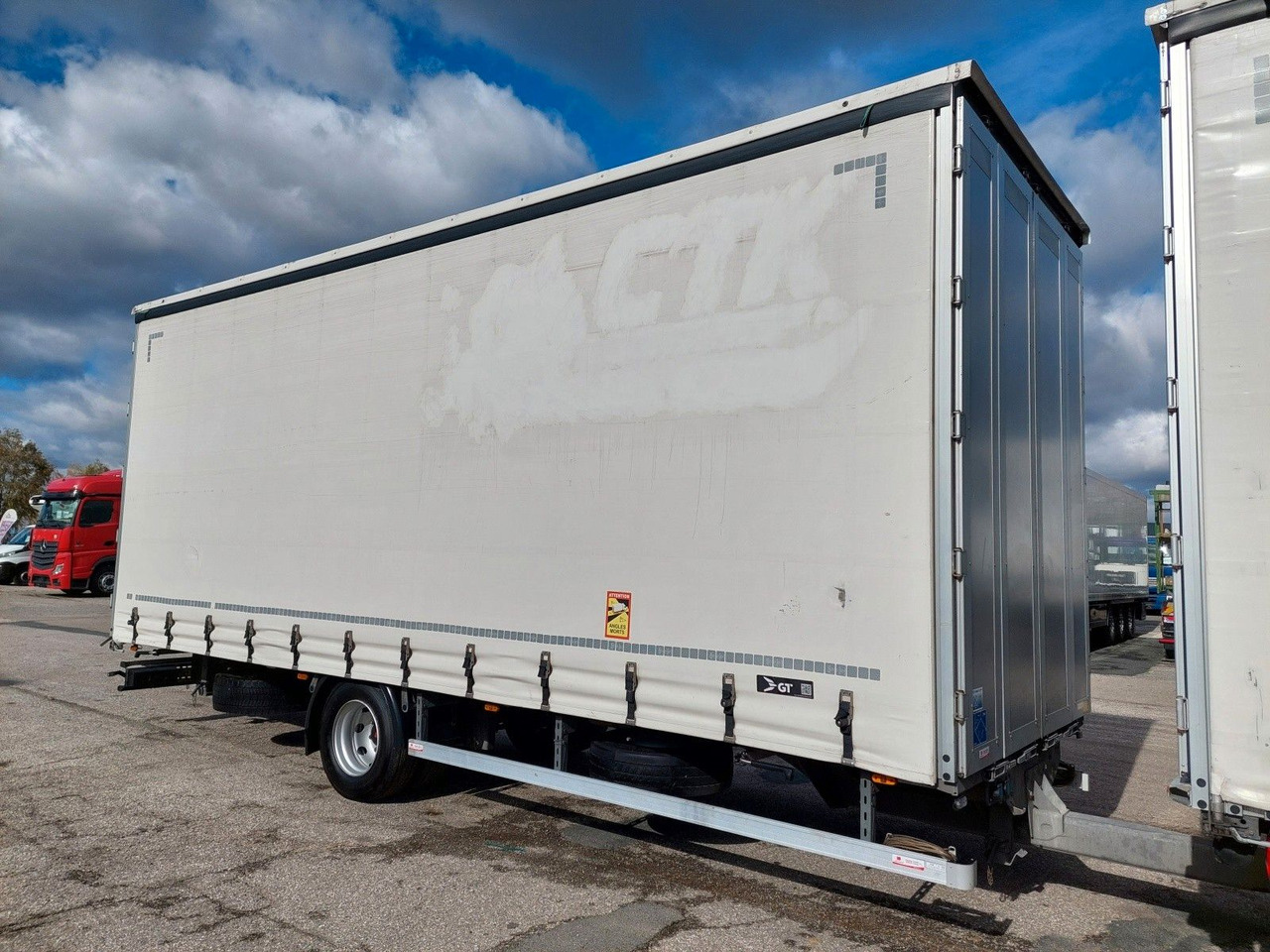 Gniotpol G-4080 Durchladbarer - Remolque con toldo: foto 2 Gniotpol G-4080 Durchladbarer - Remolque con toldo: foto 2