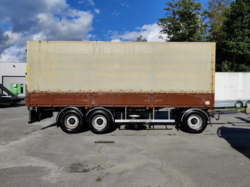 Fruehauf 3 AXLES - SMB AIR SUSPENSION - GOOD STATE - Remolque con toldo: foto 2 Fruehauf 3 AXLES - SMB AIR SUSPENSION - GOOD STATE - Remolque con toldo: foto 2
