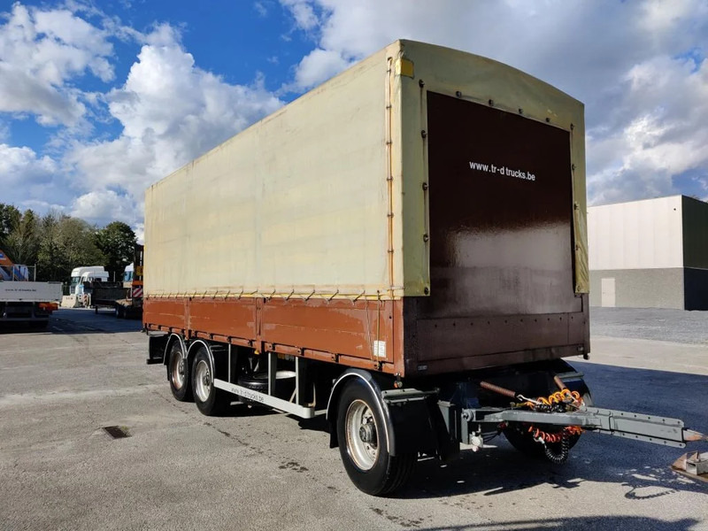 Fruehauf 3 AXLES - SMB AIR SUSPENSION - GOOD STATE - Remolque con toldo: foto 1 Fruehauf 3 AXLES - SMB AIR SUSPENSION - GOOD STATE - Remolque con toldo: foto 1