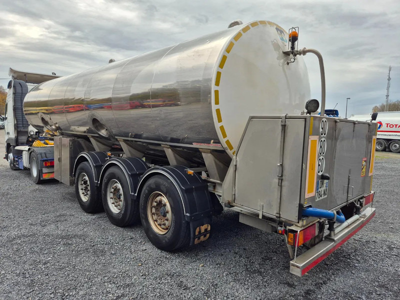 MAISONNEUVE 29000L INSULATED INOX TANK - HYDRAULIC PUMP - SAMPLE TAKING - Semirremolque cisterna: foto 3 MAISONNEUVE 29000L INSULATED INOX TANK - HYDRAULIC PUMP - SAMPLE TAKING - Semirremolque cisterna: foto 3