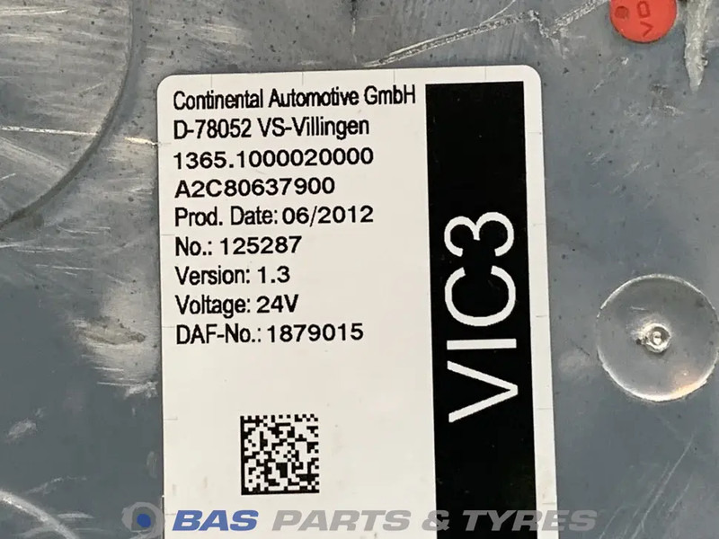 DAF Regeleenheid VIC DAF 1778409 - Cables/ Alambres para Camión: foto 2 DAF Regeleenheid VIC DAF 1778409 - Cables/ Alambres para Camión: foto 2