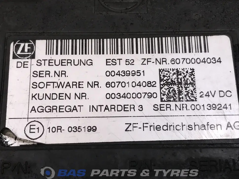 DAF Regeleenheid intarder DAF 1957045 - Cables/ Alambres para Camión: foto 3 DAF Regeleenheid intarder DAF 1957045 - Cables/ Alambres para Camión: foto 3