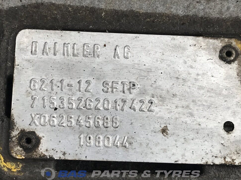 Mercedes-Benz Actros MP4 Mercedes G211-12 KL Powershift 3 Versnellingsbak A 001 260 36 00 - Caja de cambios para Camión: foto 5 Mercedes-Benz Actros MP4 Mercedes G211-12 KL Powershift 3 Versnellingsbak A 001 260 36 00 - Caja de cambios para Camión: foto 5