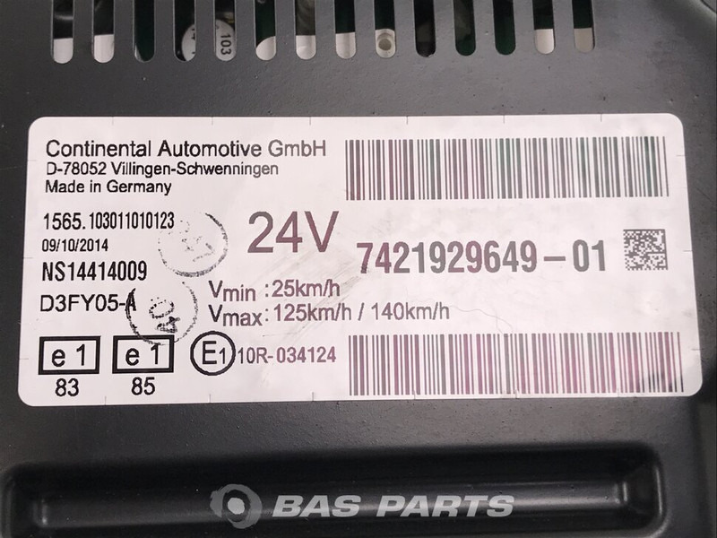 Renault D-Serie Instrumentenpaneel Renault 7421929649 - Salpicadero para Camión: foto 3 Renault D-Serie Instrumentenpaneel Renault 7421929649 - Salpicadero para Camión: foto 3
