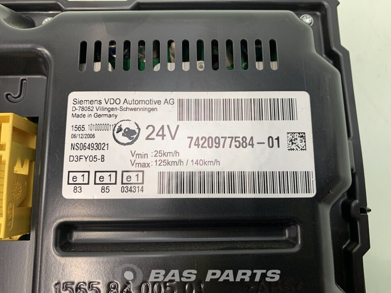 Renault Premium Euro 4-5 Instrumentenpaneel Renault 7420977584 - Salpicadero para Camión: foto 3 Renault Premium Euro 4-5 Instrumentenpaneel Renault 7420977584 - Salpicadero para Camión: foto 3