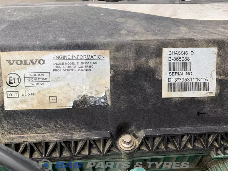 Volvo FH4 Motor Volvo D13K 500 K4 22692837 - Motor para Camión: foto 5 Volvo FH4 Motor Volvo D13K 500 K4 22692837 - Motor para Camión: foto 5