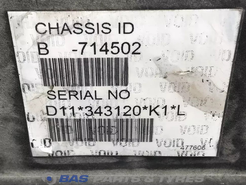 Volvo FMX Euro 6 Motor Volvo D11K 370 K1 85002113 - Motor para Camión: foto 5 Volvo FMX Euro 6 Motor Volvo D11K 370 K1 85002113 - Motor para Camión: foto 5