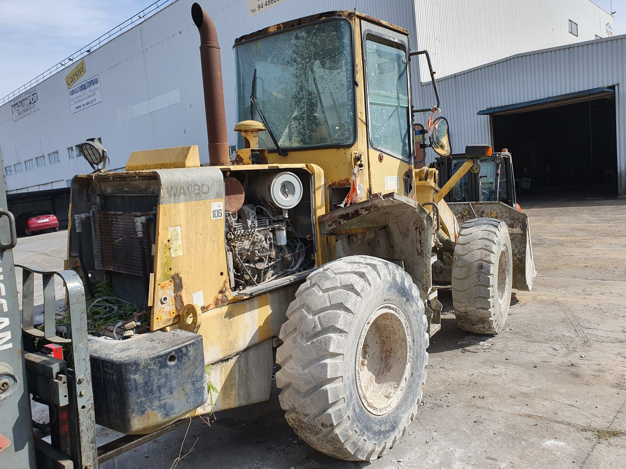 KOMATSU WA180.3 N/S:53070 - Cargadora de ruedas: foto 1 KOMATSU WA180.3 N/S:53070 - Cargadora de ruedas: foto 1