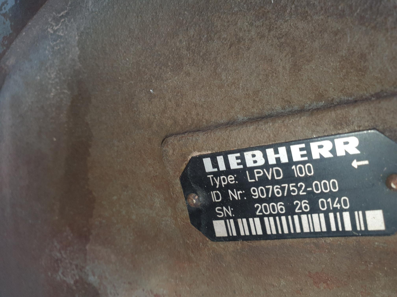 LIEBHERR LPVD100 - Bomba hidráulica para Maquinaria de construcción: foto 3 LIEBHERR LPVD100 - Bomba hidráulica para Maquinaria de construcción: foto 3