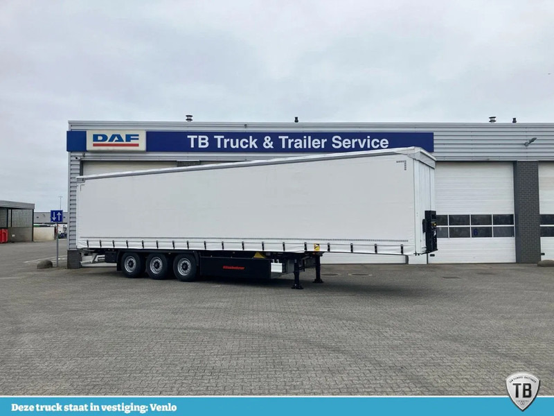 Kässbohrer SCS X+ / 90 - 12 / 27 Schuifzeilen multiplex vloer met palletkist 30 Europallets - Semirremolque lona: foto 1 Kässbohrer SCS X+ / 90 - 12 / 27 Schuifzeilen multiplex vloer met palletkist 30 Europallets - Semirremolque lona: foto 1