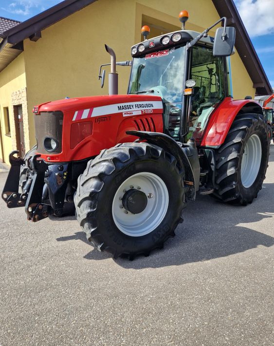Ciągnik Massey Ferguson MF 7480 TV 2008 Massey Ferguson 7480 Dyna-TV - Tractor: foto 1 Ciągnik Massey Ferguson MF 7480 TV 2008 Massey Ferguson 7480 Dyna-TV - Tractor: foto 1