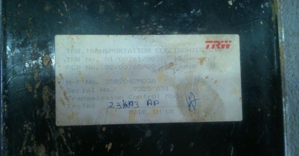 Części do Ciągnika Massey Ferguson MF 3000, 6300 MODUŁ STERUJĄCY SKRZYNI BIEGÓW AUTOTRONIC 1 MASSEY FERGUSON - Unidad de control para Maquinaria agrícola: foto 2 Części do Ciągnika Massey Ferguson MF 3000, 6300 MODUŁ STERUJĄCY SKRZYNI BIEGÓW AUTOTRONIC 1 MASSEY FERGUSON - Unidad de control para Maquinaria agrícola: foto 2