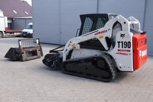 Minicargadora de cadenas Miniładowarka Bobcat T190 2012: foto 10 Minicargadora de cadenas Miniładowarka Bobcat T190 2012: foto 10