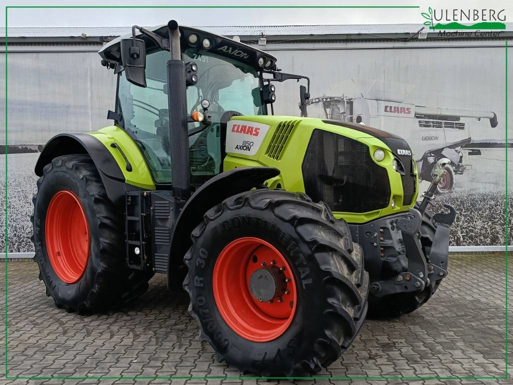 Claas Axion 850 CIS - Tractor: foto 1 Claas Axion 850 CIS - Tractor: foto 1