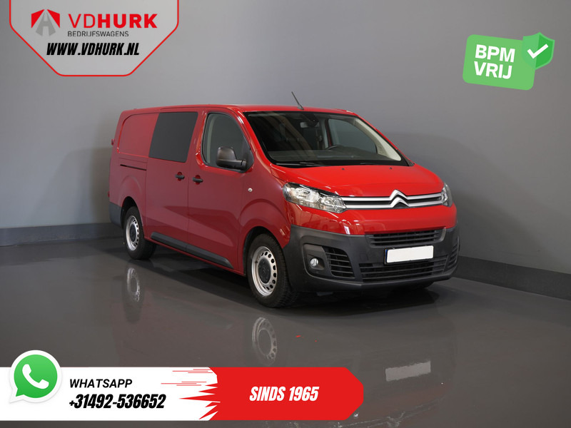 Citroën Jumpy 2.0 HDI 120 pk L3 DC Dubbel Cabine BPM VRIJ! 2x Schuifdeur/ 2.5t Trekverm./ PDC/ Cruise/ Airco - Furgoneta pequeña, Furgoneta combi: foto 1 Citroën Jumpy 2.0 HDI 120 pk L3 DC Dubbel Cabine BPM VRIJ! 2x Schuifdeur/ 2.5t Trekverm./ PDC/ Cruise/ Airco - Furgoneta pequeña, Furgoneta combi: foto 1