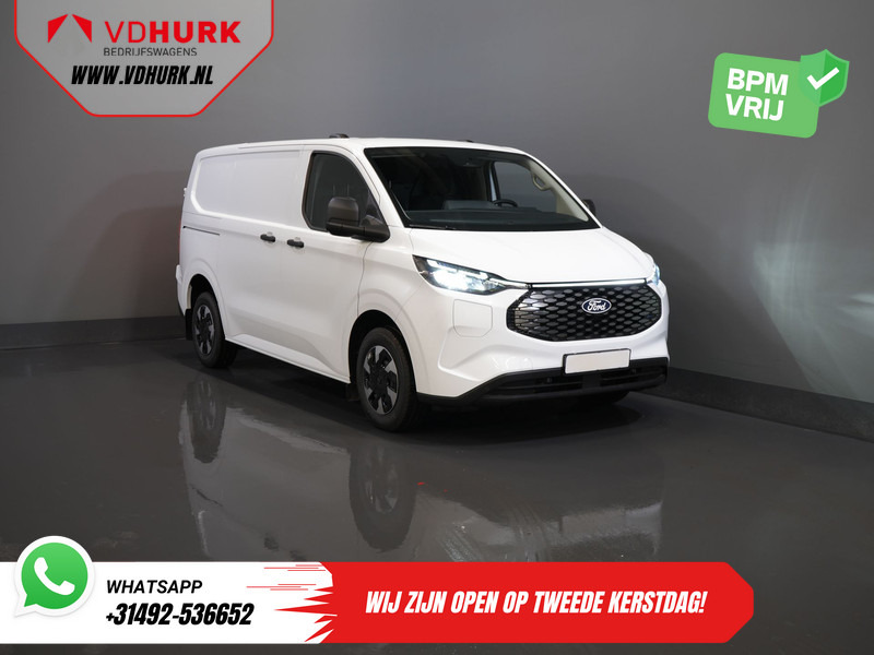 Ford E-Transit Custom 320 Trend 65 kWh 330 km WLTP LED/ Snellader/ 2.3t Trekverm./ Stuurverw./ Stoelverw./ Carplay/ Climate/ Camera/ PDC/ Cruise - Furgoneta pequeña, Furgoneta eléctrica: foto 1 Ford E-Transit Custom 320 Trend 65 kWh 330 km WLTP LED/ Snellader/ 2.3t Trekverm./ Stuurverw./ Stoelverw./ Carplay/ Climate/ Camera/ PDC/ Cruise - Furgoneta pequeña, Furgoneta eléctrica: foto 1