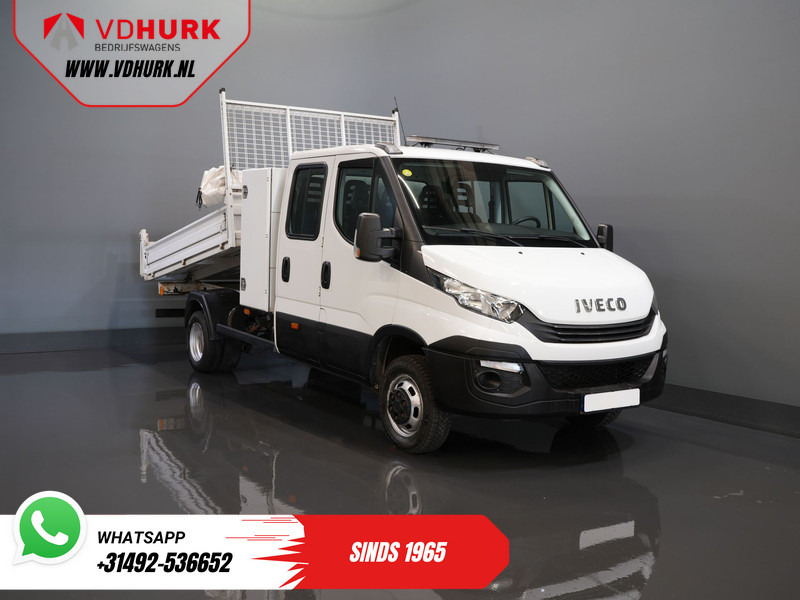 Iveco Daily 35C14D 2.3 140 pk Aut. ZF DC Dubbel Cabine 6Pers./ Kipper/ Pick Up/ Open Laadbak/ Kieper/ 3.5t Trekverm./ Dubbel Lucht/ Gev.Stoe - Volquete furgoneta, Furgoneta combi: foto 1 Iveco Daily 35C14D 2.3 140 pk Aut. ZF DC Dubbel Cabine 6Pers./ Kipper/ Pick Up/ Open Laadbak/ Kieper/ 3.5t Trekverm./ Dubbel Lucht/ Gev.Stoe - Volquete furgoneta, Furgoneta combi: foto 1