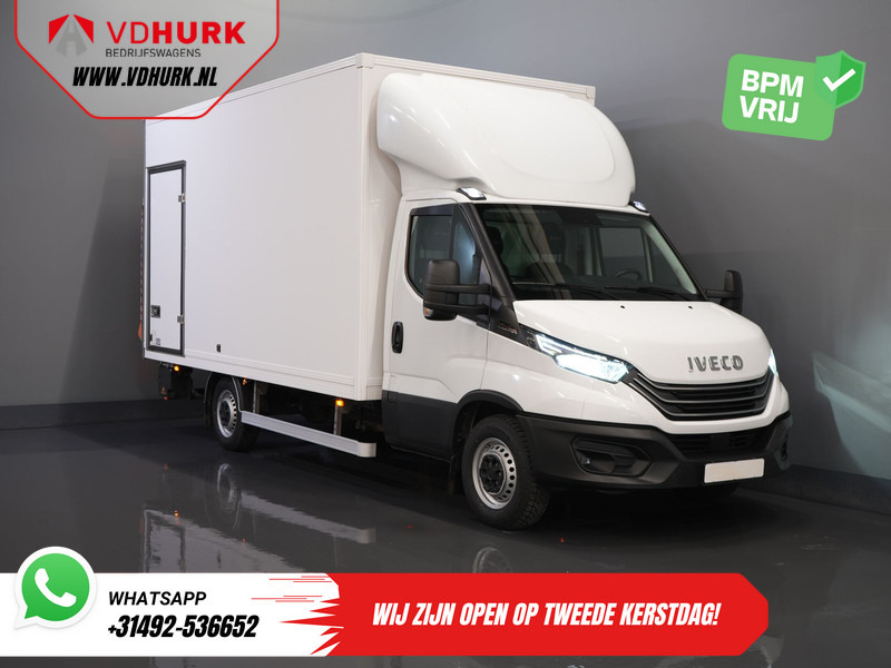 Iveco Daily 35S18HV 3.0 Aut. ZF BPM VRIJ! Bakwagen Laadklep/ Zijdeur/ LED/ Spoiler/ 3.5T trekverm./ Gev.Stoel/ Adapt.Cruise/ Navi/ Carplay/ - Furgoneta caja cerrada: foto 1 Iveco Daily 35S18HV 3.0 Aut. ZF BPM VRIJ! Bakwagen Laadklep/ Zijdeur/ LED/ Spoiler/ 3.5T trekverm./ Gev.Stoel/ Adapt.Cruise/ Navi/ Carplay/ - Furgoneta caja cerrada: foto 1