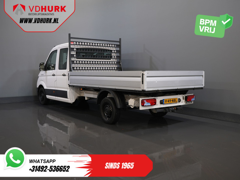 MAN TGE 3.180 DSG Aut. DC Dubbel Cabine BPM VRIJ! Open Laadbak 350x203/ 7 Pers./ Carplay/ Trekhaak/ Cruise/ 2.8t Trekverm./ Airco/ Pick - Caja abierta furgoneta, Furgoneta combi: foto 2 MAN TGE 3.180 DSG Aut. DC Dubbel Cabine BPM VRIJ! Open Laadbak 350x203/ 7 Pers./ Carplay/ Trekhaak/ Cruise/ 2.8t Trekverm./ Airco/ Pick - Caja abierta furgoneta, Furgoneta combi: foto 2