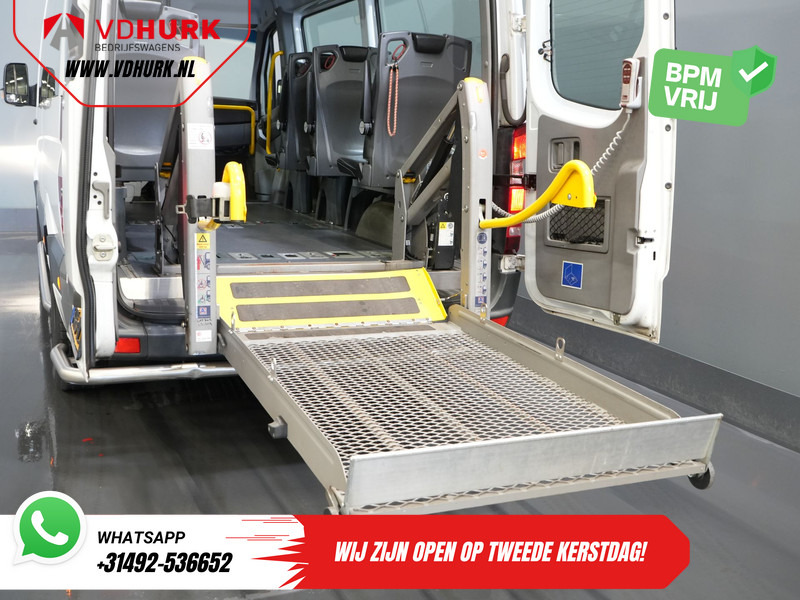 Minibús, Furgoneta de pasajeros Mercedes-Benz Sprinter Mercedes-Benz 313 2.2 CDI Aut. E6 L2H2 €10.890 Incl. BTW BPM VRIJ! EXPORT ONLY Combi/ 9 Persoons/ Kombi/ 9P/ Airco/ Rolstoellift: foto 16